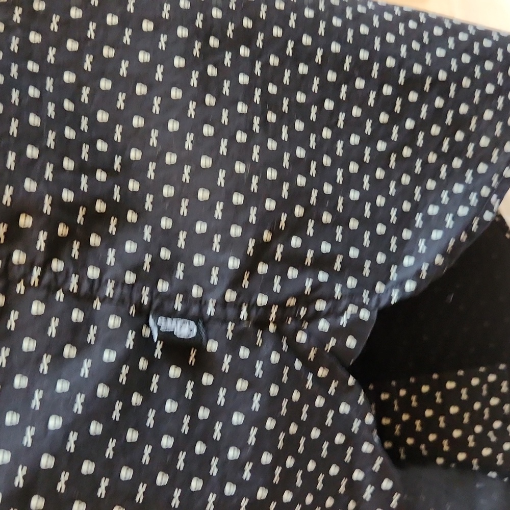 Women's John Varvatos Star USA Skull And Crossbone Button Down Shirt Size L - Picture 9 of 11